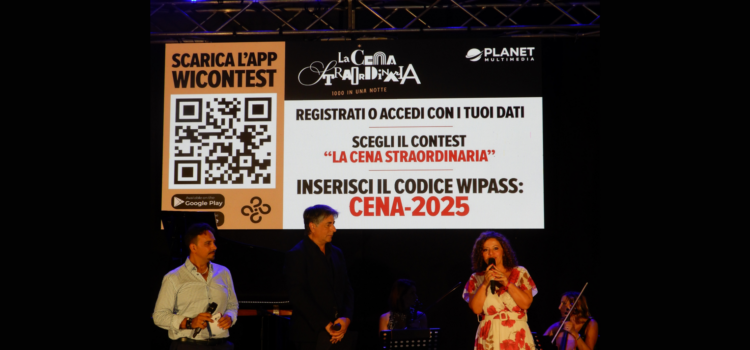 Planet Multimedia protagonista a La Cena Straordinaria di Catanzaro